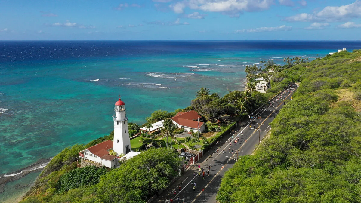 Honolulu coastline