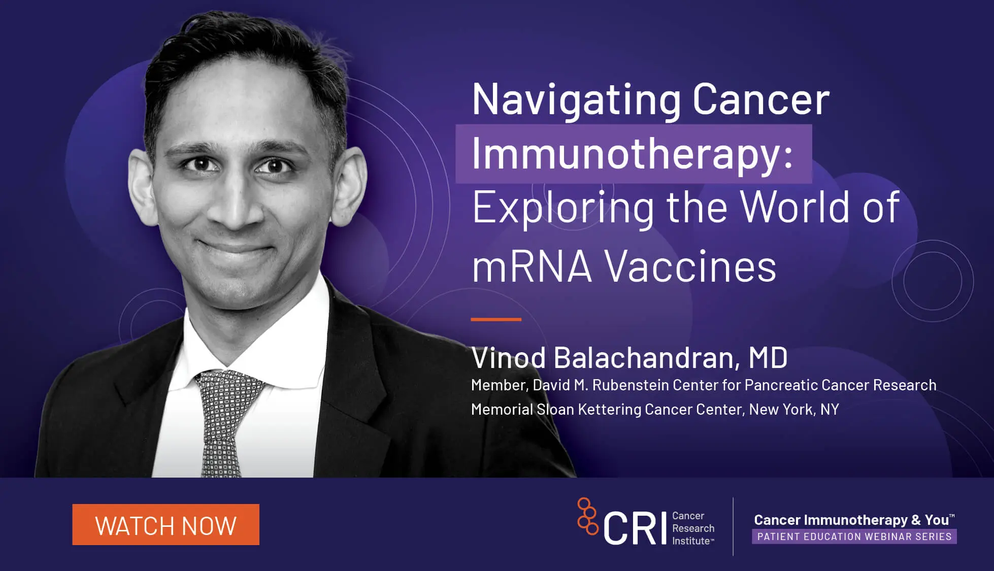 Banner: Navigating Cancer Immunotherapy: Exploring the Worldof mRNA Vaccines